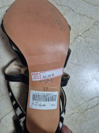 Sandalias de tacón mujer talla 37