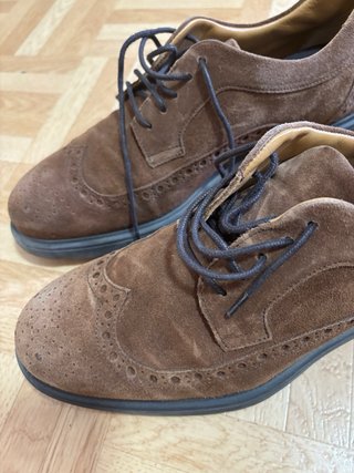 Zapatos Pedro del Hierro Marrones de Ante