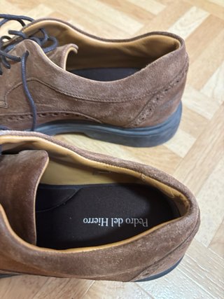 Zapatos Pedro del Hierro Marrones de Ante