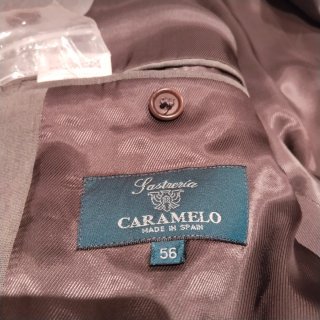 Traje Caramelo Gris Talla 56-48