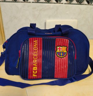 Dos Bolsas de Deporte FC Barcelona Azul y Roja