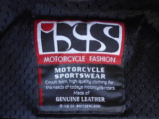 Chaqueta cuero ixs de moto talla 50 M