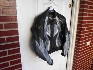Chaqueta cuero ixs de moto talla 50 M