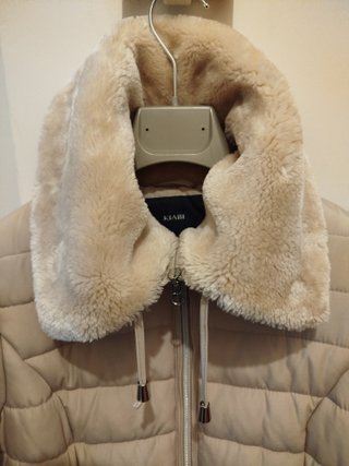 Cappotto Kiabi impermeabile beige Tg S