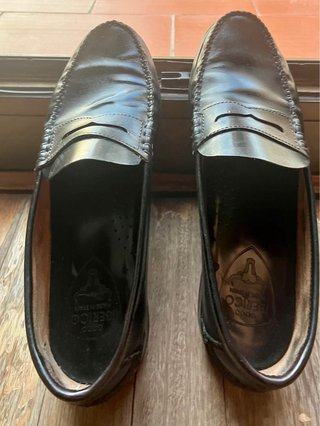 Pack 2 Mocasines Benavente Piel Negro + Burdeos