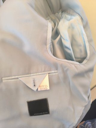 Traje Armand Basi Azul Hombre