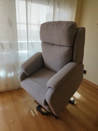 Poltrona Relax Elettrica Grigia