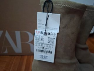 Botines nuevos ante Zara T38