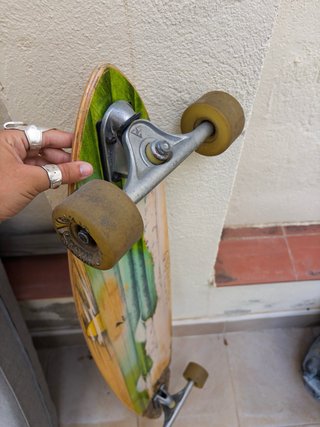 Longboard Sector 9 pintail de bambú — 100 cm aprox