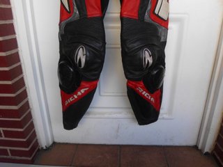 mono de cuero 2 piezas richa traje moto talla 52 L
