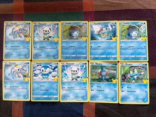 Set Completo 32 Carte Pokémon 25° Anniversario McD