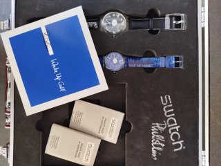 Swatch Phil Collins Wake Up Call Set