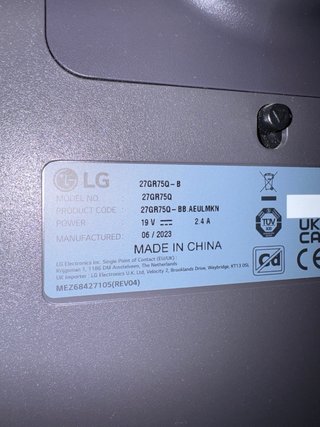 Monitor Gaming LG UltraGear 27GR75Q-B (27" - 2K QH