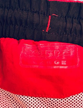 Costume Kappa TG L Colore Rosso
