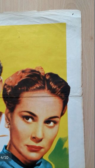 Póster Original El Proceso Paradine Hitchcock