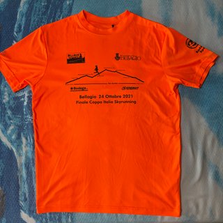 Maglietta running Craft M arancio fluo