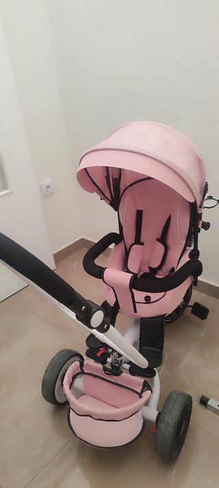 Triciclo evolutivo rosa