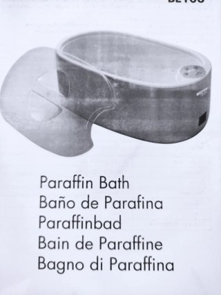 Bagno di paraffina Boston Tech