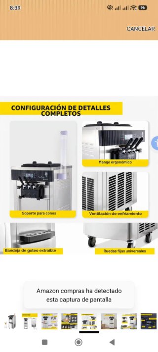 Máquina Profesional Helados Soft