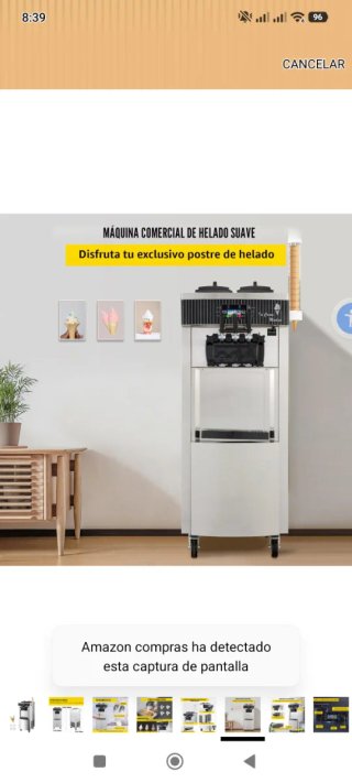 Máquina Profesional Helados Soft