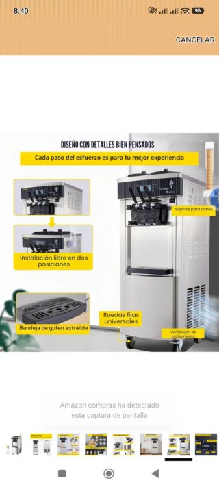 Máquina Profesional Helados Soft