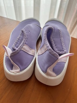 Escarpines lilas T.30-31