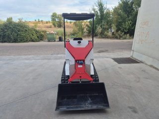 Minicargadora con orugas