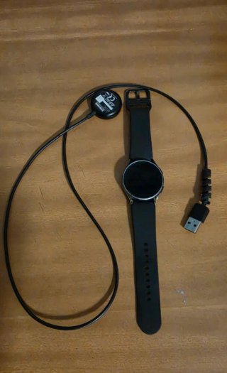 Samsung Watch 4 Nero compreso di filo Caricatore