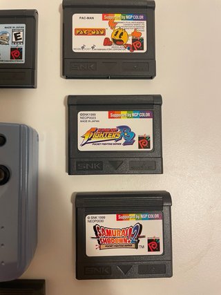 Neo Geo Pocket Color Azul + 11 Juegos