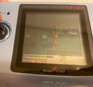Neo Geo Pocket Color Azul + 11 Juegos