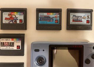 Neo Geo Pocket Color Azul + 11 Juegos