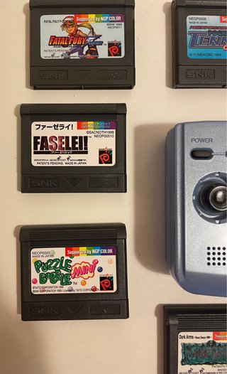 Neo Geo Pocket Color Azul + 11 Juegos