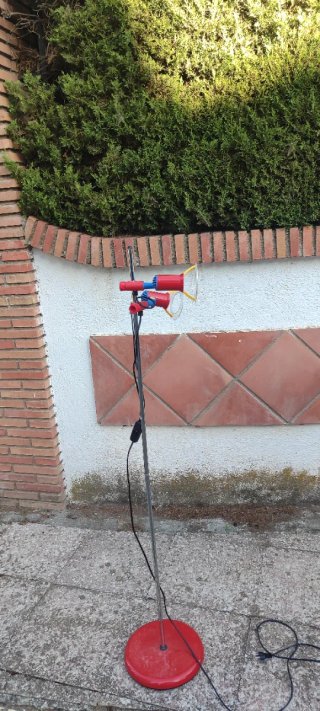 Lámpara Postmoderna Alemana 80s