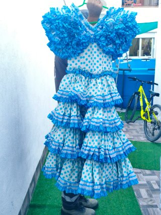 Vestido de gitana con lunares