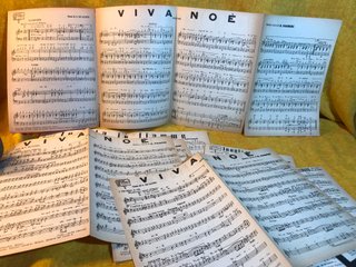 Spartito Musicale Viva Noè - Jungla In Fiamme 1948