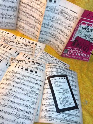 Spartito Musicale Viva Noè - Jungla In Fiamme 1948
