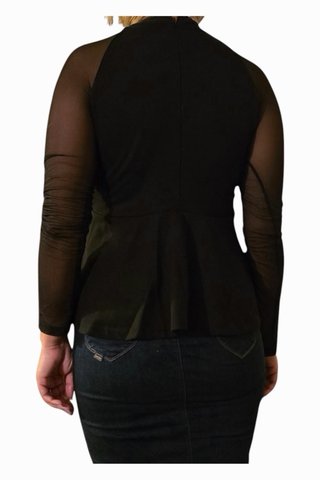 Blusa Guess Negra Talla L
