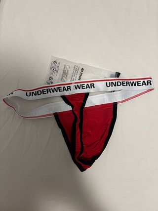 Tanga Hombre Rojo Talla L