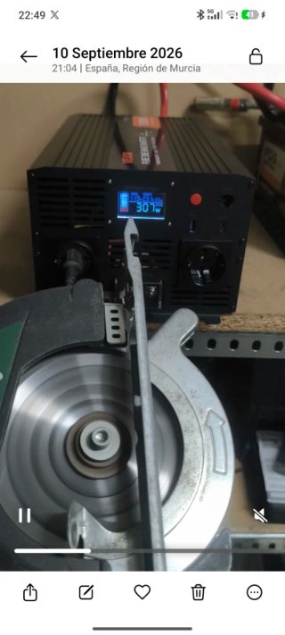 Inversor Vevor Onda Pura 3500W Nuevo.