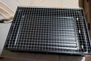 Barbacoa Portátil Plegable Negra. Sin Usar