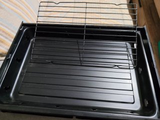 Barbacoa Portátil Plegable Negra. Sin Usar