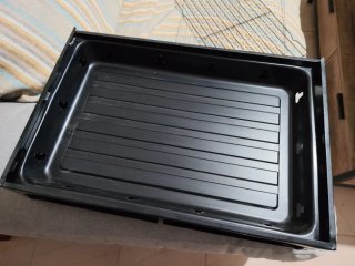 Barbacoa Portátil Plegable Negra. Sin Usar