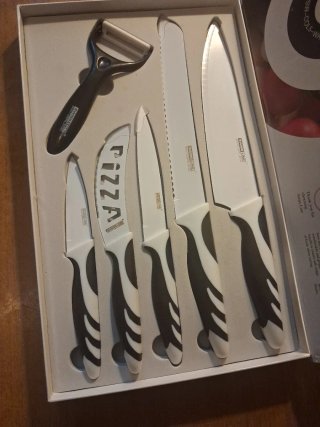 Set Coltelli Swiss Line 5 Pezzi + Pelapatate