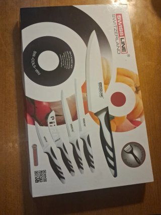 Set Coltelli Swiss Line 5 Pezzi + Pelapatate