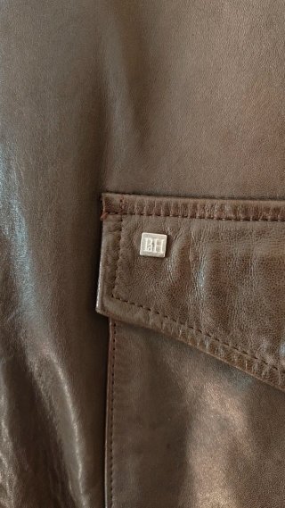 Chaqueta de piel Bomber Hombre Pedro del Hierro