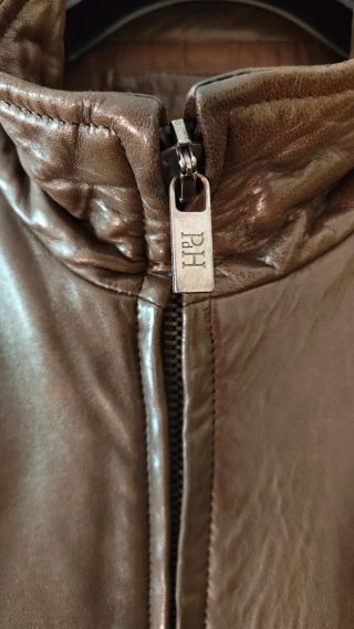 Chaqueta de piel Bomber Hombre Pedro del Hierro