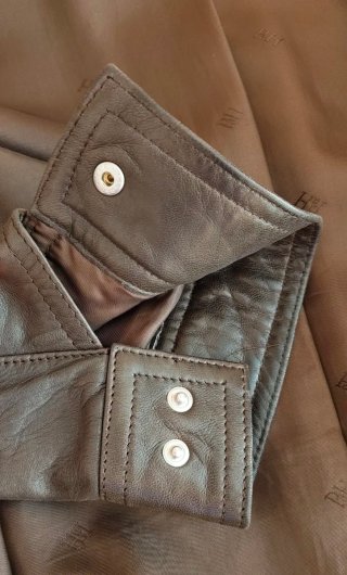 Chaqueta de piel Bomber Hombre Pedro del Hierro