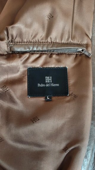 Chaqueta de piel Bomber Hombre Pedro del Hierro