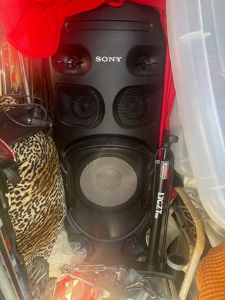 Altavoz Sony con HDMI y Karaoke