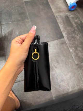 Borsa Saint Laurent nera in pelle YSL